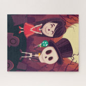de heer Mrs Skeleton Puzzle Legpuzzel (Horizontaal)
