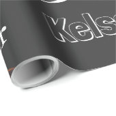 De heer & Mrs Summer Scene Persoonlijke namen Cadeaupapier (Rol Hoek)