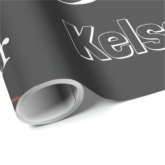 De heer & Mrs Summer Scene Persoonlijke namen Cadeaupapier (Rol Hoek)