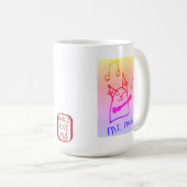 de heer Music Koffiemok (Voorkant rechts)