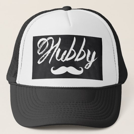 de heer Mustache Groom Honeymoon hubby Trucker Pet (Voorkant)