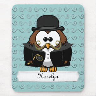 de heer Mustache Owl Muismat