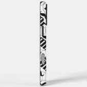 de heer Mustache Retro  Hipster Gifts Case-Mate iPhone Case (Achterkant / Rechts)