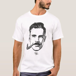 de heer Mustache (voor man) T-shirt