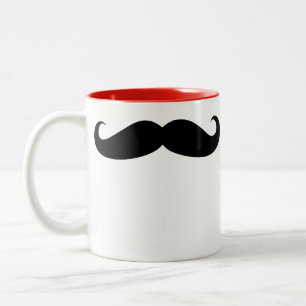 de heer Mustache Wedding Coffee Beverage Mok