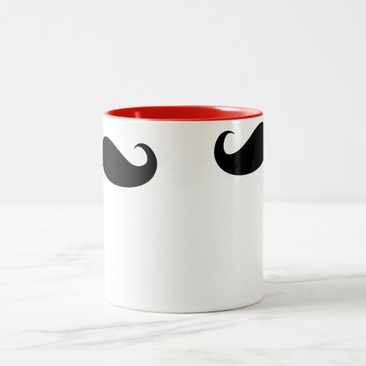 de heer Mustache Wedding Coffee Beverage Mok (Center)
