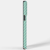 de heer Mustache Yellow en Green Case-Mate iPhone Case (Achterkant / Rechts)