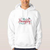 De heer Naughty Hoodie (Voorkant)