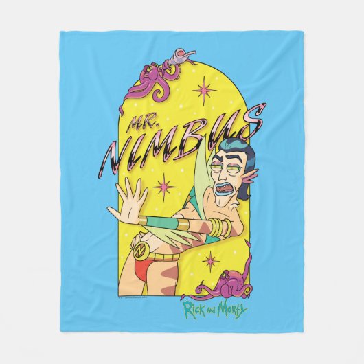 De heer Nimbus Fleece Deken (Voorkant)