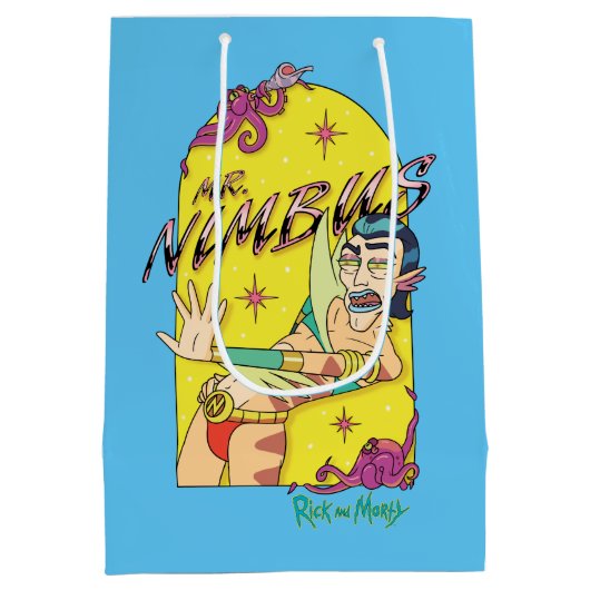 De heer Nimbus Medium Cadeauzakje (Achterkant)