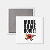 de heer Noisy | Geluid maken Magneet (Voorkant / Achterkant)