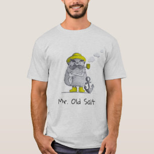 de heer Old Salt Monster/ Personalized T-shirt