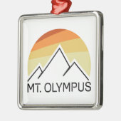 De heer Olympus Washington Retro Metalen Ornament (Links)