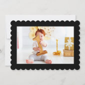 De heer One derful Gold Foil Balloon 1 september F Kaart (Achterkant)