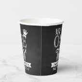 de heer ONEderful 1st Birthday Papieren Bekers (Rechts)