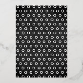 de heer ONEderful 1st Birthday Real Folie Uitnodiging (Achterkant)