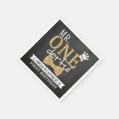 de heer ONEderful 1st Birthday Servet (Hoek)