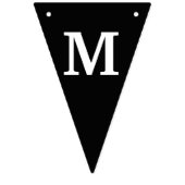 de heer Onederful Banner Black White en Gold (Derde vlag)