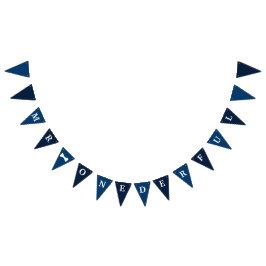 de heer Onederful Birthday Banner