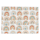 de heer Onederful Boho regenboogprik eerste verjaa Groot Cadeauzakje (Achterkant)