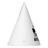 de heer ONEderful de heer Wonderful First 1st Birt Feesthoedjes (Links)