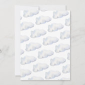 de heer ONEderful Hot Air Ballon Boy 1st Birthday Kaart (Achterkant)