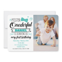 de heer Onederful Invitation