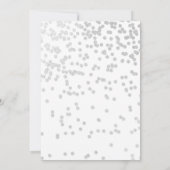 de heer Onederful Invitation Royal Navy Silver Boy Kaart (Achterkant)