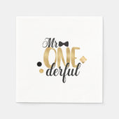 De heer Onederful Napkins Servet (Voorkant)