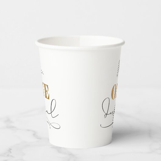 de heer Onederful Paper Cups Papieren Bekers (Links)