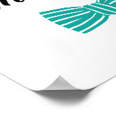 de heer Onederful Party Sign Poster (Hoek)