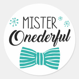 de heer onederful party Sticker