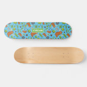 De heer Orlando Pattern gepersonaliseerd skateboar Persoonlijk Skateboard (Horizontaal)