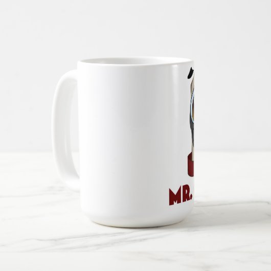 de heer Other Pug Mok (Voorkant links)