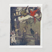 de heer Owl geeft een partij Briefkaart (Voorkant)