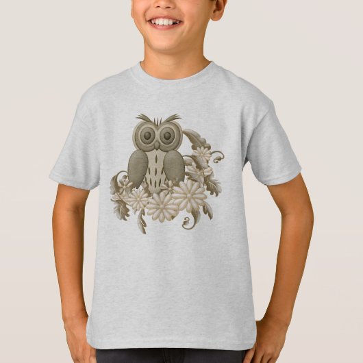 de heer Owl T-shirt (Voorkant)