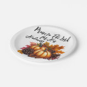 De Heer Papieren Bordje (Gekanteld)