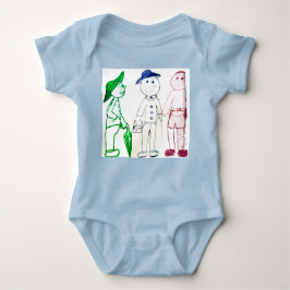 de heer Paraplu en zijn twee vrienden Romper