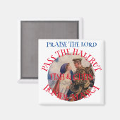 De Heer Pass the Halibut Fish & Chips Magneet (Voorkant / Achterkant)