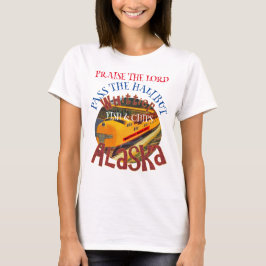 De Heer Pass the Halibut Fish & Chips T-shirt