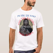 De Heer Pass the Halibut Fish & Chips T-shirt (Voorkant)