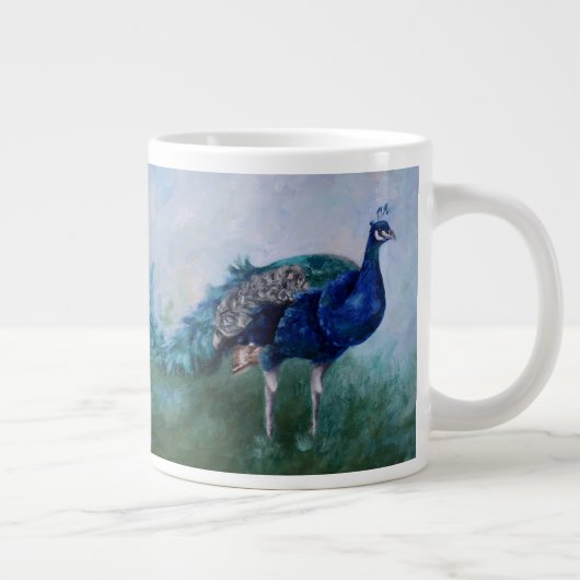 de heer Peacock Grote Koffiekop (Rechts)
