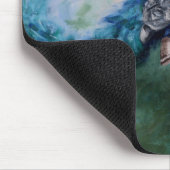 de heer Peacock Mousepad Muismat (Hoek)