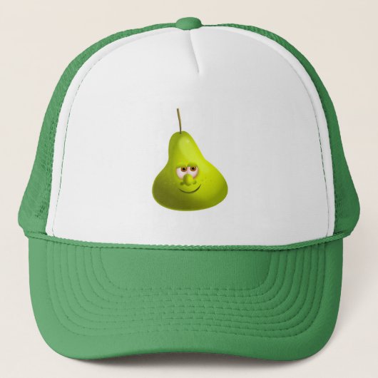 de heer Pear Trucker Pet (Voorkant)