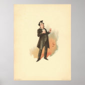 De heer Pecksniff van Kyd - Dickens' Martin Chuzzl Poster (Voorkant)