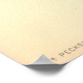 De heer Pecksniff van Kyd - Dickens' Martin Chuzzl Poster (Hoek)