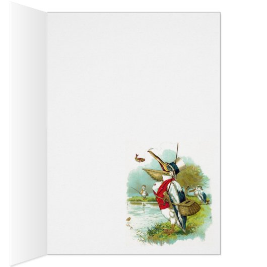 DE HEER PELICAN VIST (Binnen (Rechts))