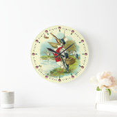 de heer PELICAN VIST, crème, roze stenen Grote Klok (Huis)