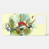 DE HEER PELICAN VIST MONOGRAM, room Case-Mate iPhone Case (Achterkant (horizontaal))
