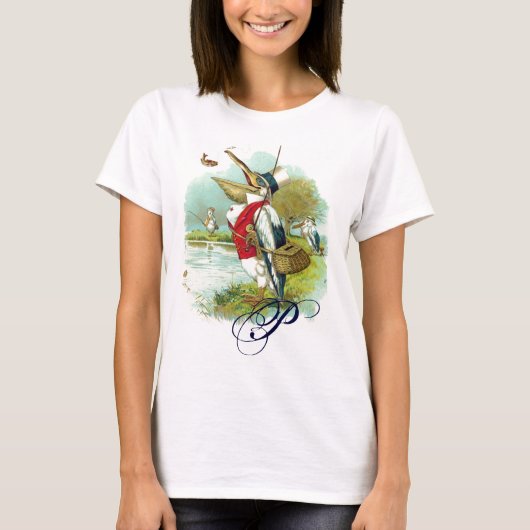 DE HEER PELICAN VIST MONOGRAM T-SHIRT (Voorkant)